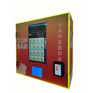 Micron wall-mounted mini vape vending machine has 180 capacity, it can equipped with age verify, ensure that customer is admitted to buy vape.